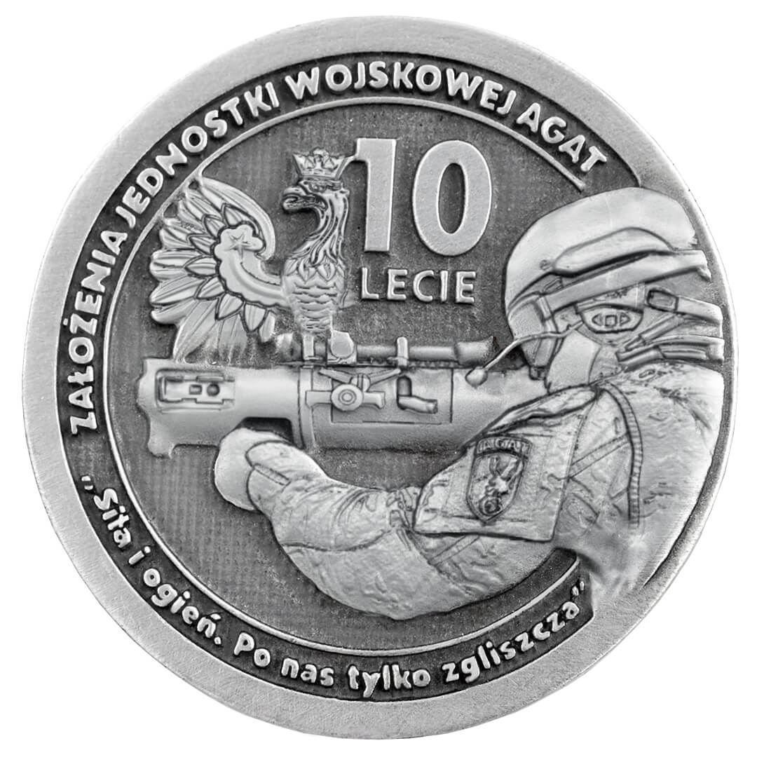 Military challenge coin produced for a military unit