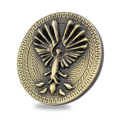 Example of 3D coin