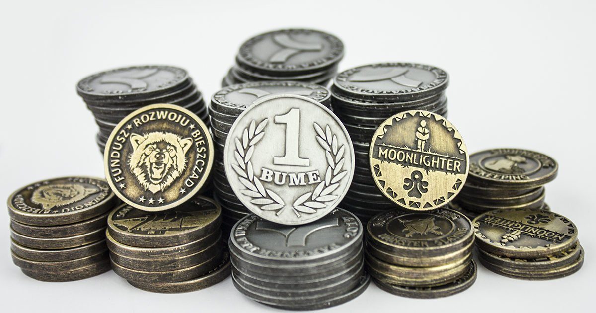 Custom commemorative coins produced by Metal Casts