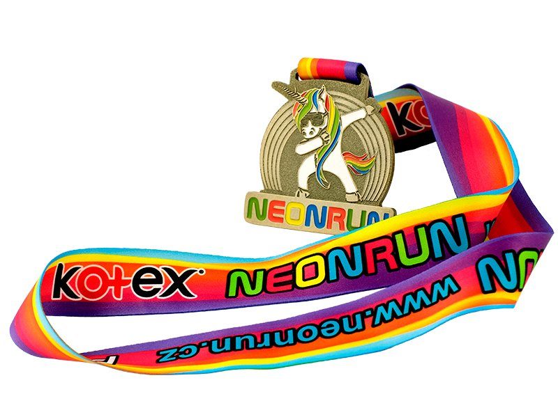 Example of kid's medal ribbon